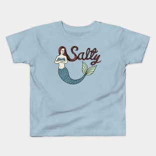 Mermaid Salty Kids T-Shirt